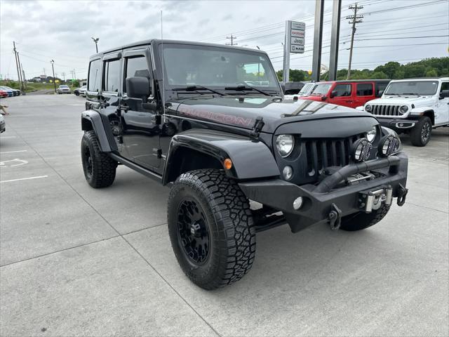 used 2014 Jeep Wrangler Unlimited car, priced at $18,988