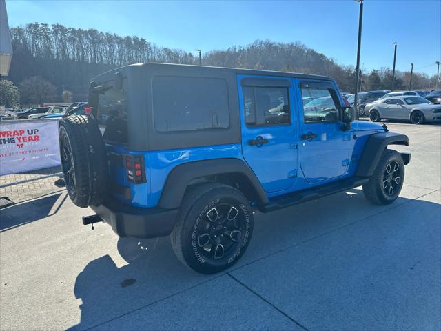 used 2016 Jeep Wrangler Unlimited car, priced at $21,988