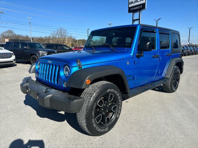 used 2016 Jeep Wrangler Unlimited car, priced at $21,988