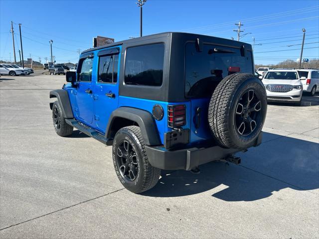 used 2016 Jeep Wrangler Unlimited car, priced at $21,988