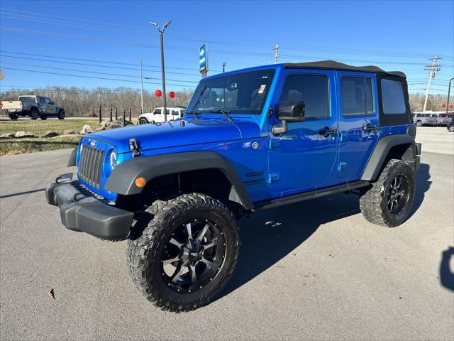 used 2015 Jeep Wrangler Unlimited car, priced at $16,988