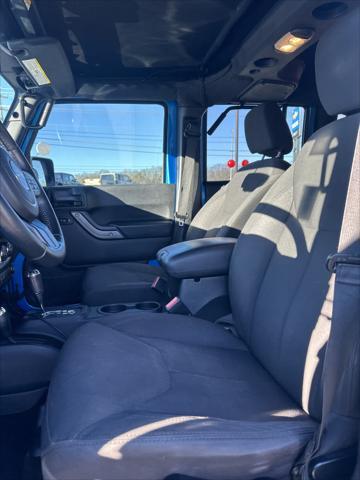 used 2015 Jeep Wrangler Unlimited car, priced at $16,988