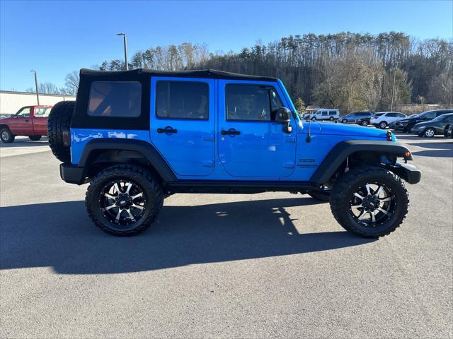 used 2015 Jeep Wrangler Unlimited car, priced at $16,988