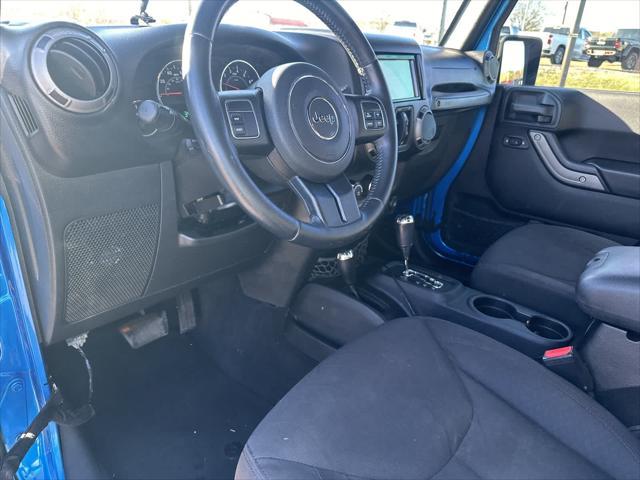 used 2015 Jeep Wrangler Unlimited car, priced at $16,988