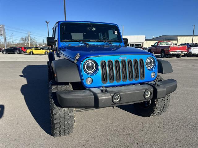 used 2015 Jeep Wrangler Unlimited car, priced at $16,988