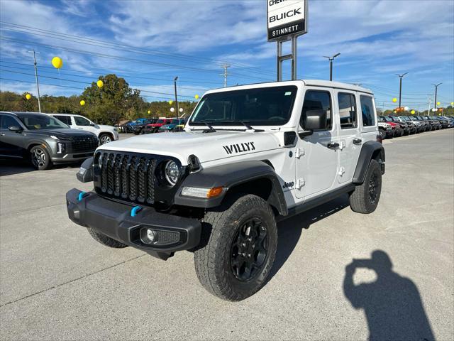 used 2023 Jeep Wrangler 4xe car, priced at $36,988