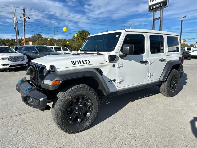 used 2023 Jeep Wrangler 4xe car, priced at $36,988