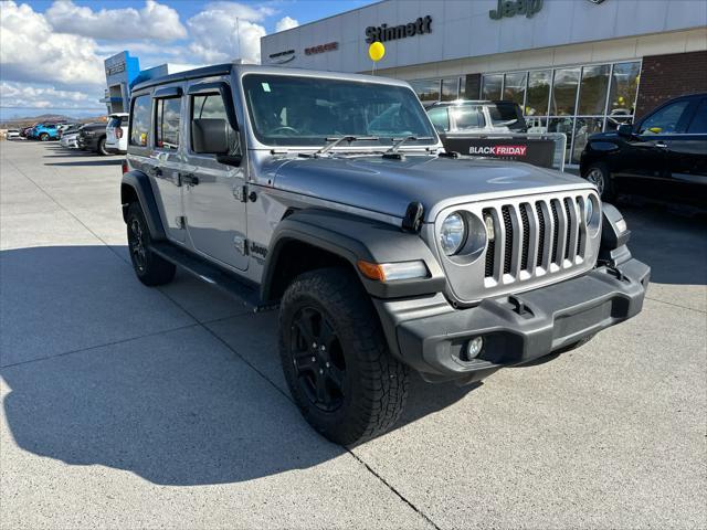 used 2021 Jeep Wrangler Unlimited car, priced at $31,988