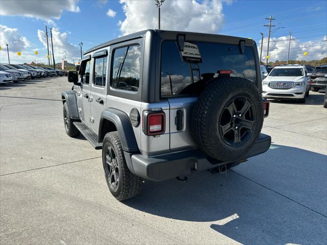 used 2021 Jeep Wrangler Unlimited car, priced at $31,988