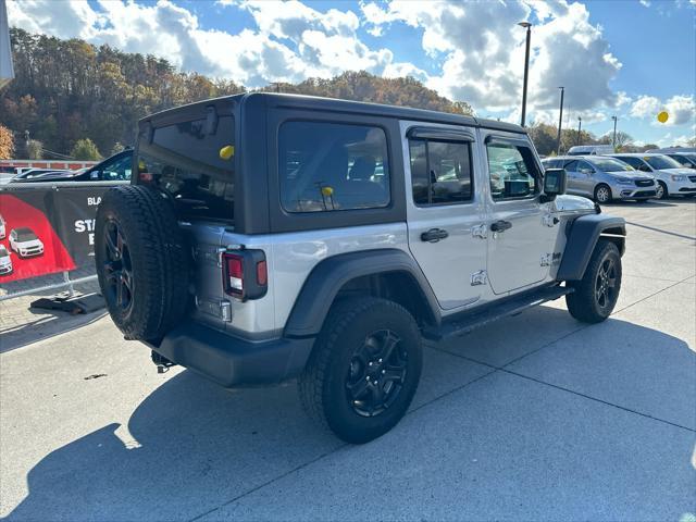 used 2021 Jeep Wrangler Unlimited car, priced at $31,988