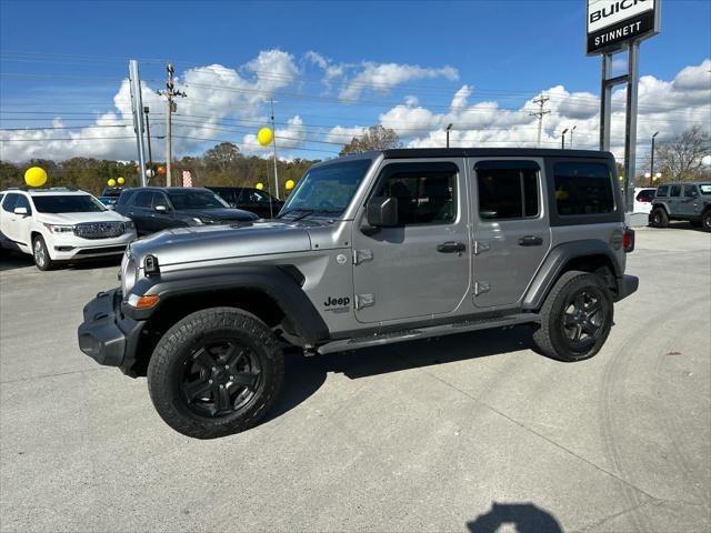 used 2021 Jeep Wrangler Unlimited car, priced at $31,988