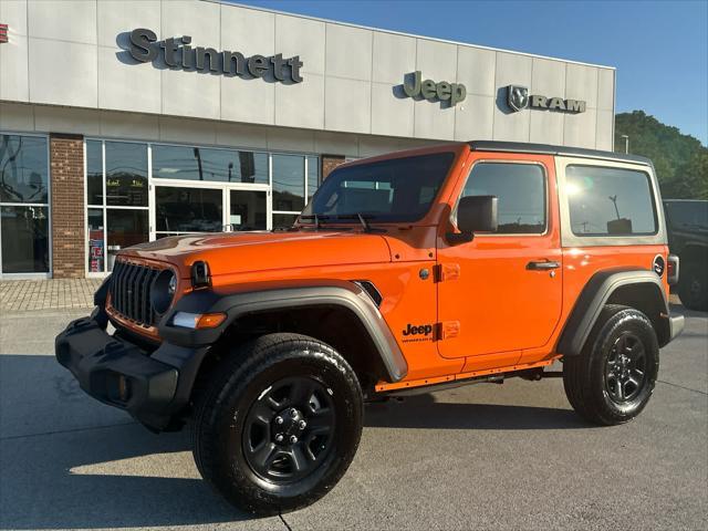 new 2025 Jeep Wrangler car, priced at $40,240