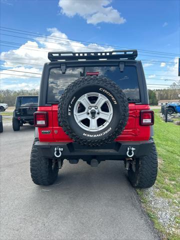 used 2021 Jeep Wrangler Unlimited car, priced at $32,988