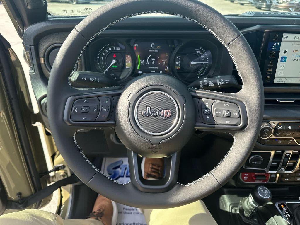 new 2025 Jeep Wrangler 4xe car, priced at $65,995