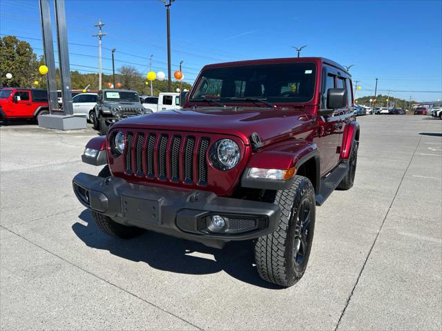 used 2021 Jeep Wrangler Unlimited car, priced at $38,988