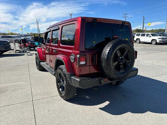 used 2021 Jeep Wrangler Unlimited car, priced at $34,988