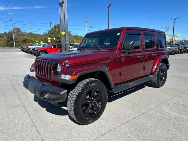 used 2021 Jeep Wrangler Unlimited car, priced at $34,988