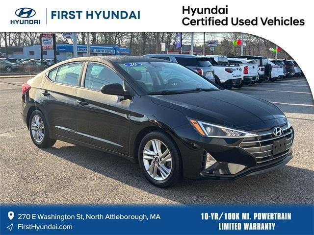 used 2020 Hyundai Elantra car, priced at $16,900