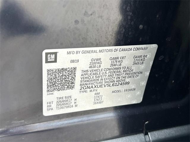 used 2020 Chevrolet Equinox car, priced at $21,900