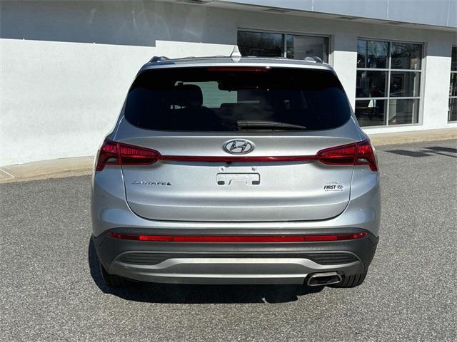 used 2021 Hyundai Santa Fe car, priced at $26,590