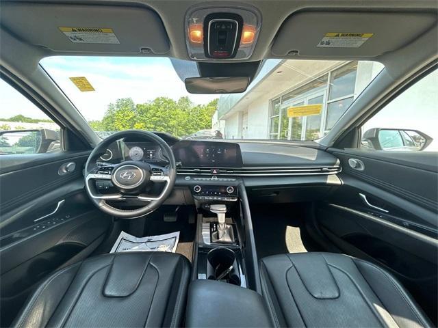 used 2022 Hyundai Elantra car, priced at $21,500