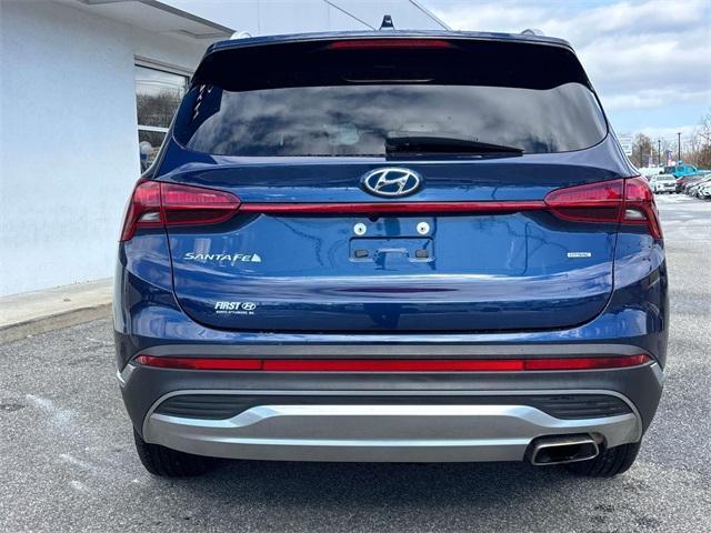 used 2021 Hyundai Santa Fe car, priced at $23,700