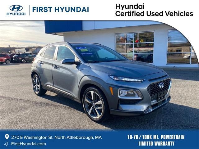 used 2021 Hyundai Kona car, priced at $21,600