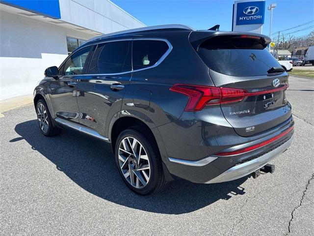 used 2021 Hyundai Santa Fe car, priced at $28,900