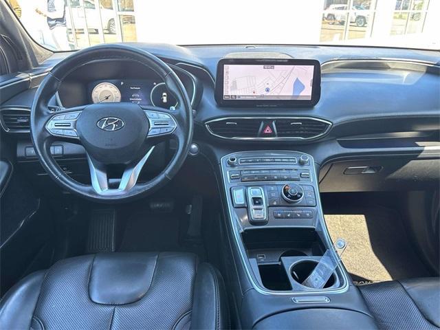 used 2021 Hyundai Santa Fe car, priced at $28,900