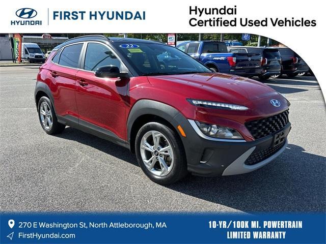 used 2022 Hyundai Kona car, priced at $21,600