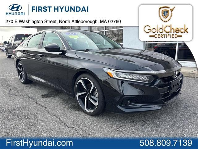 used 2022 Honda Accord car, priced at $22,900