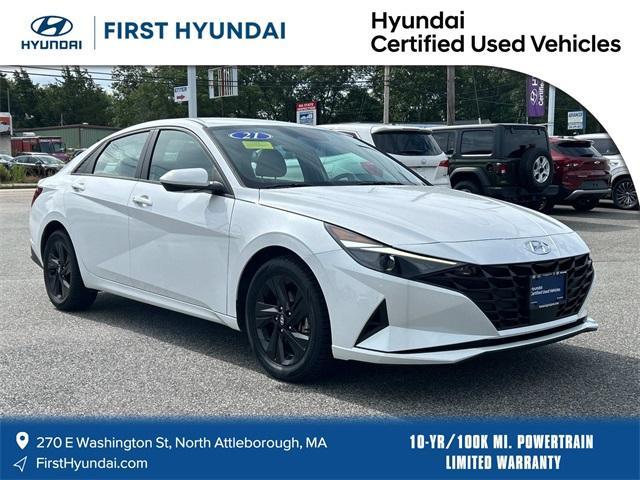 used 2021 Hyundai Elantra car, priced at $18,900