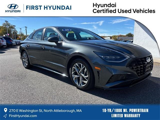 used 2023 Hyundai Sonata car, priced at $22,500