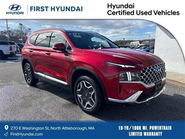 used 2022 Hyundai Santa Fe car, priced at $28,580