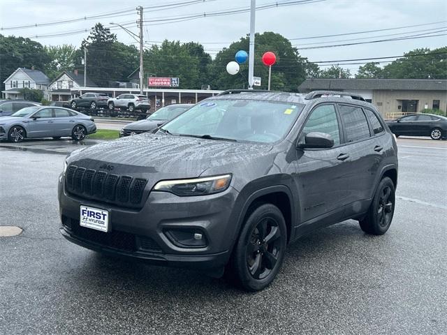 used 2020 Jeep Cherokee car, priced at $18,500