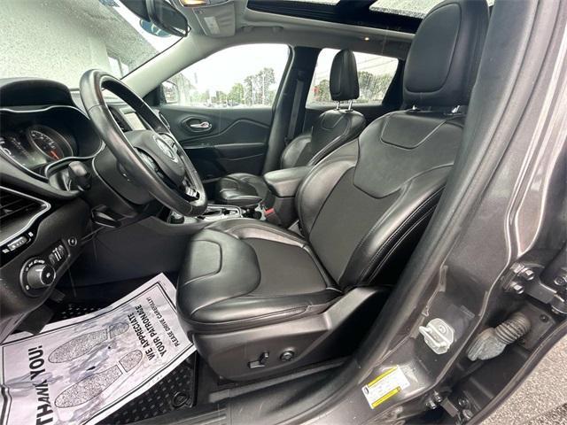 used 2020 Jeep Cherokee car, priced at $18,500