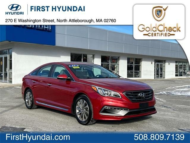 used 2017 Hyundai Sonata car, priced at $14,900