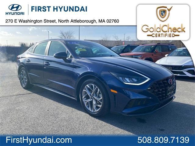 used 2021 Hyundai Sonata car, priced at $20,900