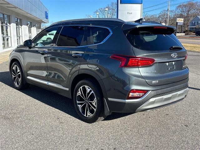 used 2019 Hyundai Santa Fe car, priced at $22,900