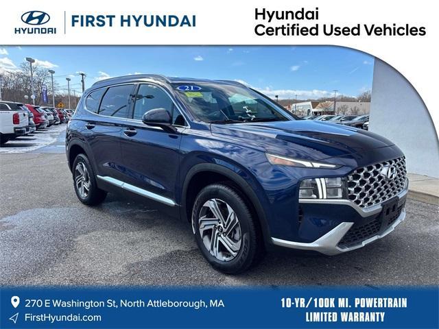 used 2021 Hyundai Santa Fe car, priced at $23,900