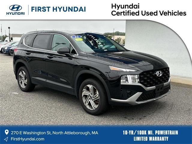 used 2022 Hyundai Santa Fe car, priced at $20,900