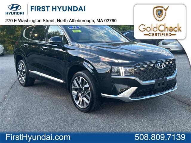 used 2022 Hyundai Santa Fe car, priced at $29,900