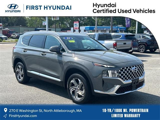 used 2022 Hyundai Santa Fe car, priced at $25,200