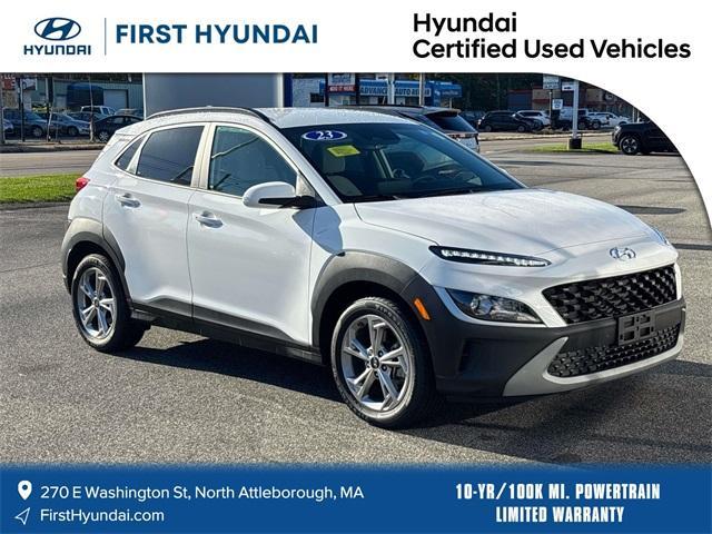 used 2023 Hyundai Kona car, priced at $22,500