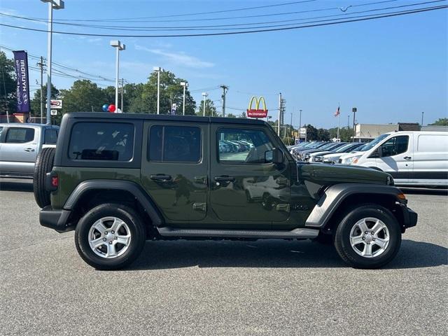 used 2023 Jeep Wrangler car, priced at $33,900