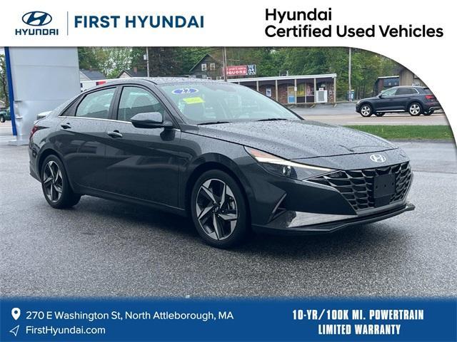 used 2022 Hyundai Elantra car, priced at $21,900