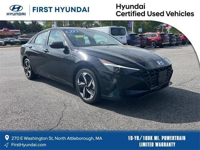 used 2023 Hyundai Elantra car, priced at $21,900