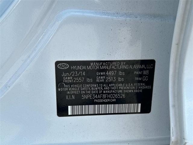 used 2015 Hyundai Sonata car, priced at $12,900