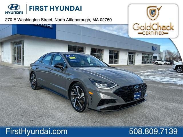 used 2022 Hyundai Sonata car, priced at $23,900