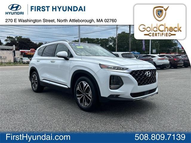 used 2020 Hyundai Santa Fe car, priced at $23,900